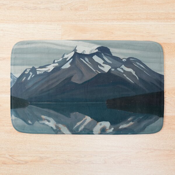 Item preview, Mount Unwin and Charlton - Maligne Lake, Jasper by Lawren Harris designed and sold by TheRedVineyard.