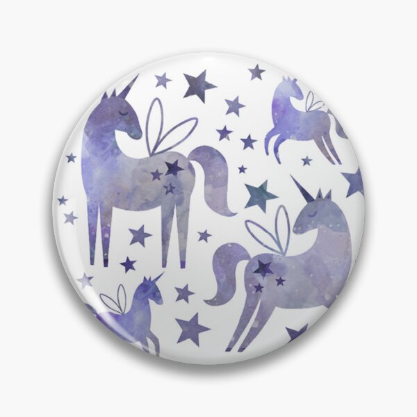 Item preview, purple unicorns designed and sold by INKBERRYPRINT.