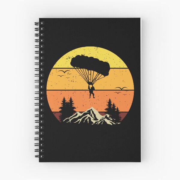 Item preview, Skydiving Skydive Skydiver Parachuting Vintage Retro designed and sold by TastefulTees.