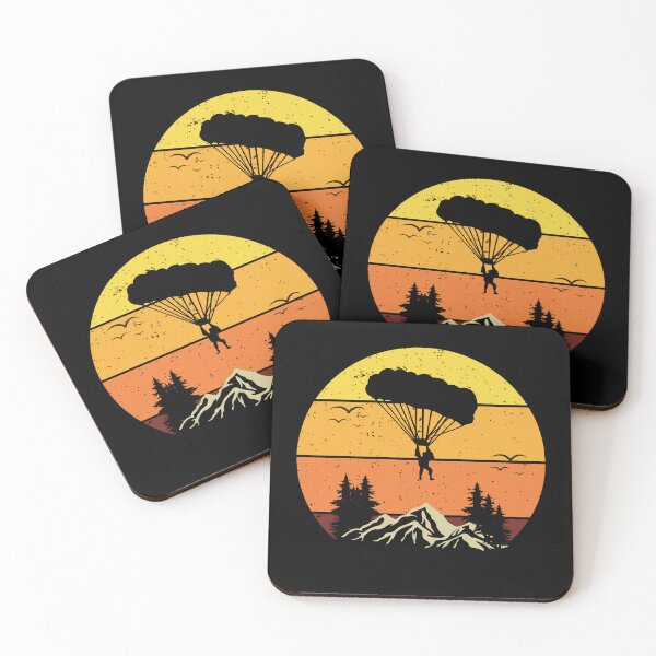 Item preview, Skydiving Skydive Skydiver Parachuting Vintage Retro designed and sold by TastefulTees.