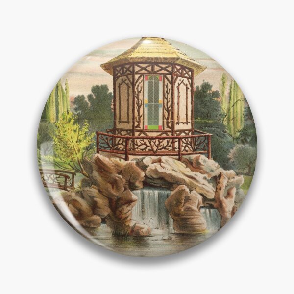 Item preview, Vintage Artificial Waterfall - Cascade Artificielle  designed and sold by w-world-life-co.