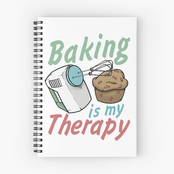 Item preview, Baking is My Therapy with Mixer and Muffin designed and sold by CreativeDraws42.