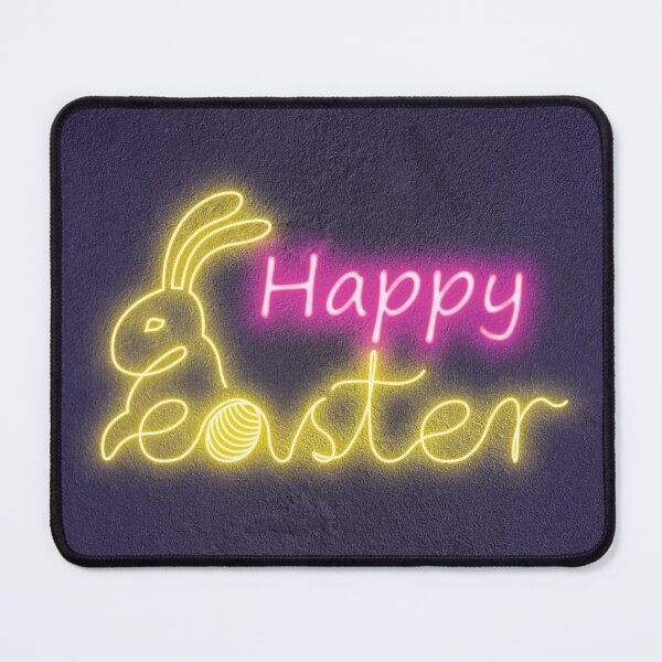 Item preview, Happy Easter one line bunny head original artwork designed and sold by paragonDesign28.