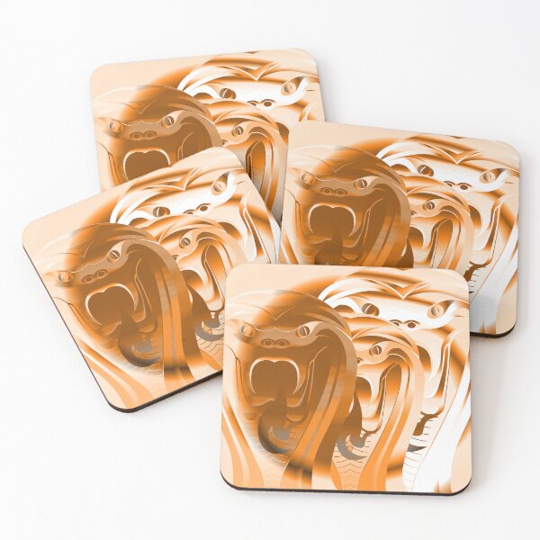 Item preview, The three angry cobras designed and sold by Bigrow.