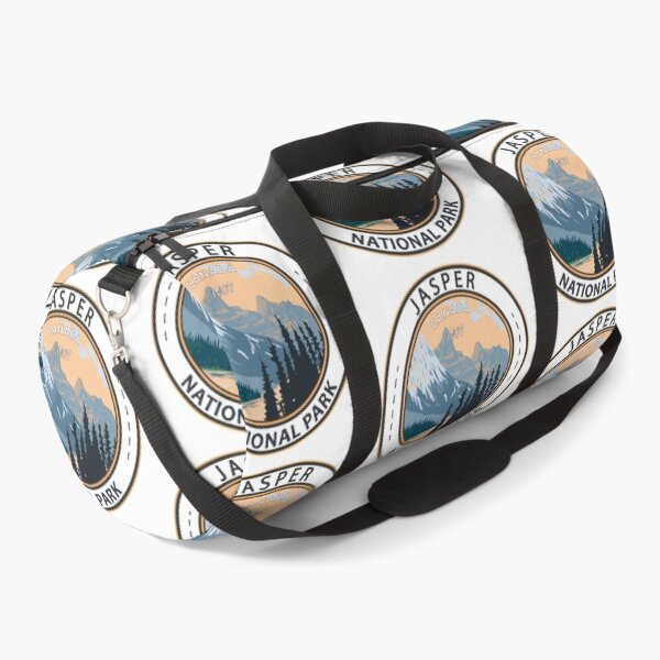 Item preview, Jasper National Park Canada Vintage Badge designed and sold by KrisSidDesigns.
