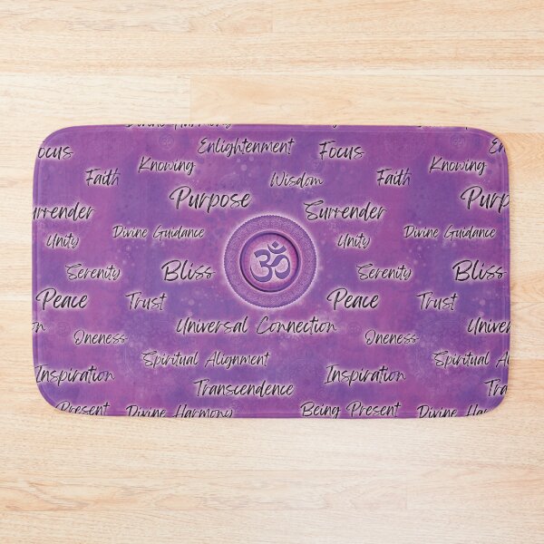 Artikelvorschau, Kronenchakra Inspirierende Worte entworfen und verkauft von Violet House Art.