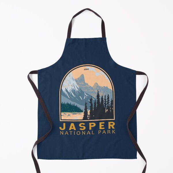 Item preview, Jasper National Park Canada Vintage Emblem designed and sold by KrisSidDesigns.