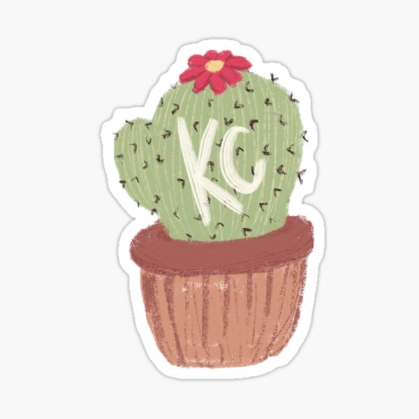 KC CACTUS Sticker