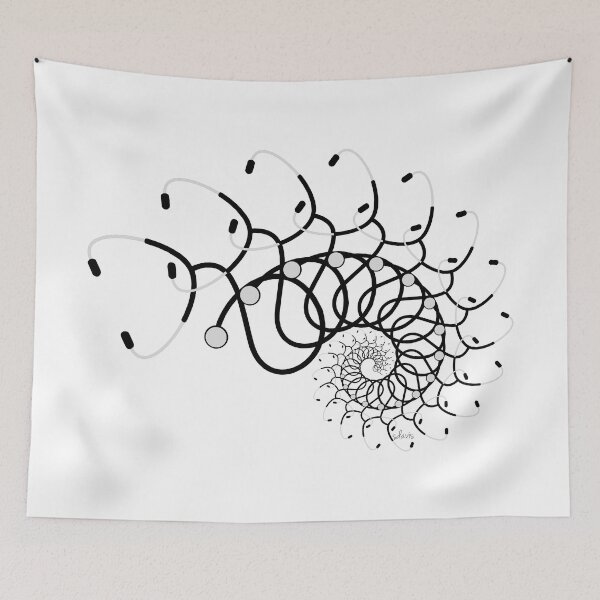 Item preview, Stethoscope Fractal 1218 designed and sold by mandalafractal.