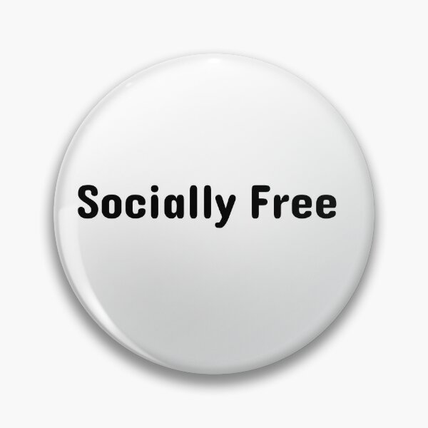 Aperçu de l'œuvre Socialement gratuit - Citations créée et vendue par PeaceSpread.