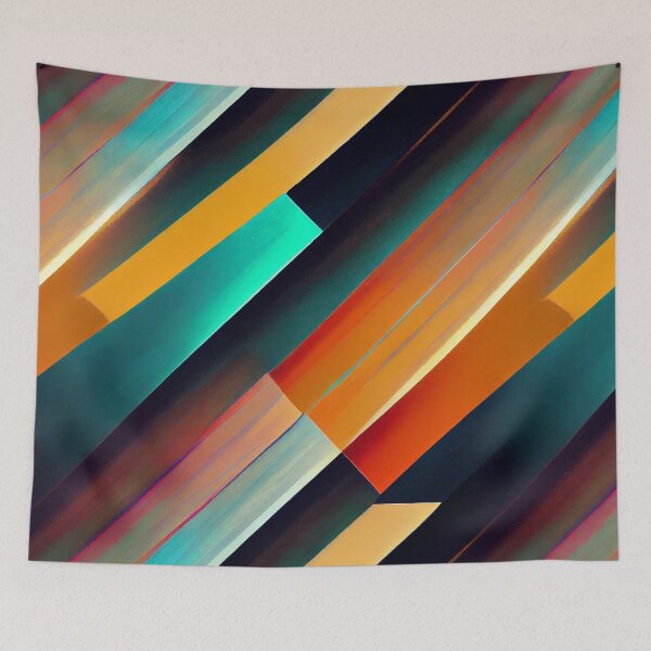 Item preview, colorful meteor shower speed light pattern designed and sold by AstraNovaStudio.