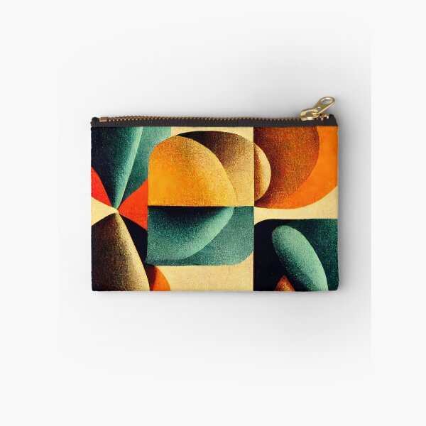 Item preview, Retro colors and shapes vintage colorful pattern designed and sold by HappyTrippy.