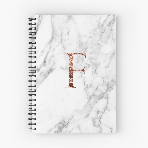 Item preview, Monogram rose marble F designed and sold by marbleco.