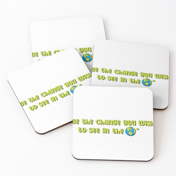 Item preview, Be the change you wish to see in the world designed and sold by Foxshop0m.