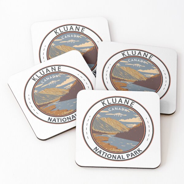 Item preview, Kluane National Park Canada Vintage Badge designed and sold by KrisSidDesigns.