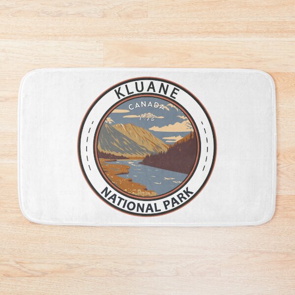Item preview, Kluane National Park Canada Vintage Badge designed and sold by KrisSidDesigns.