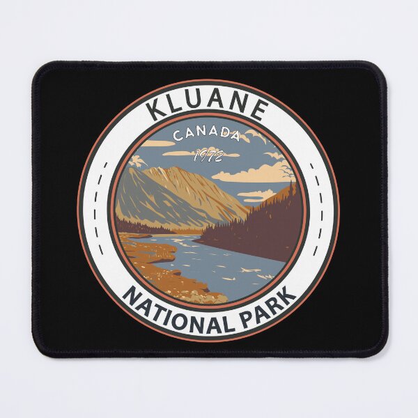 Item preview, Kluane National Park Canada Vintage Badge designed and sold by KrisSidDesigns.