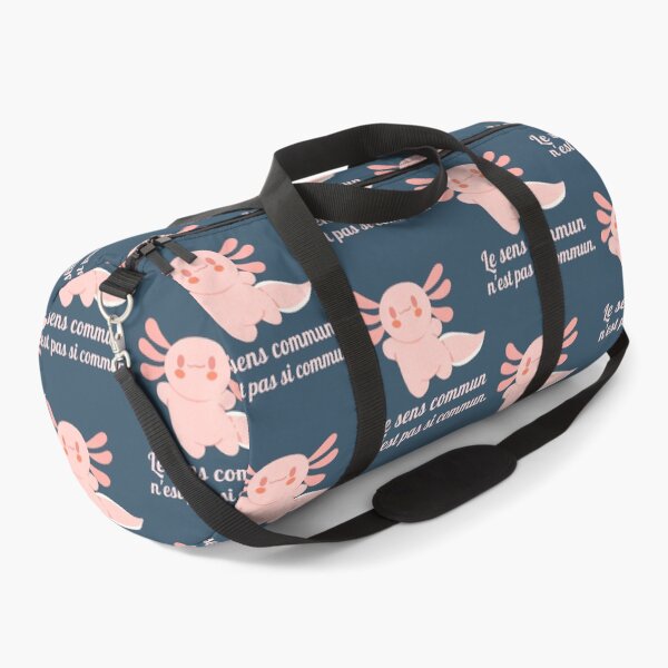 Item preview, Cute axolotl with Voltaire quote : Le sens commun n'est pas si commun designed and sold by artbleed.