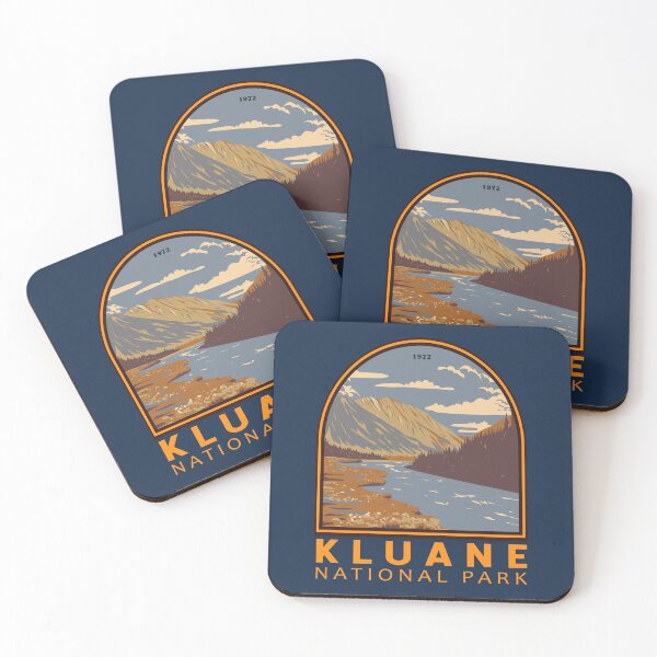 Item preview, Kluane National Park Canada Vintage Emblem designed and sold by KrisSidDesigns.