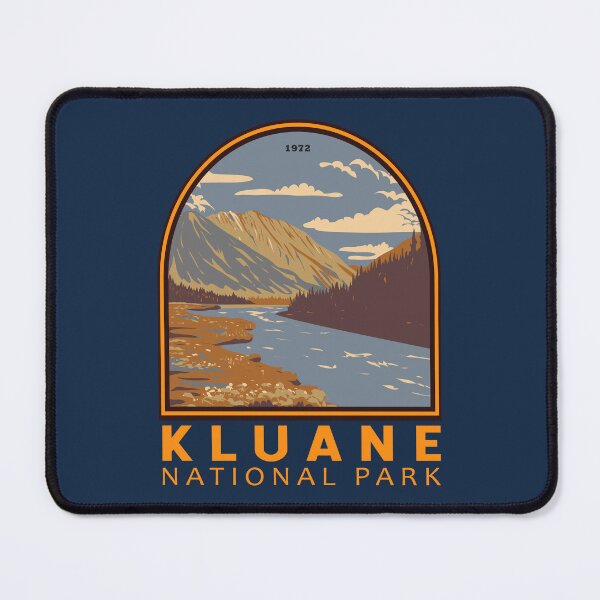 Item preview, Kluane National Park Canada Vintage Emblem designed and sold by KrisSidDesigns.