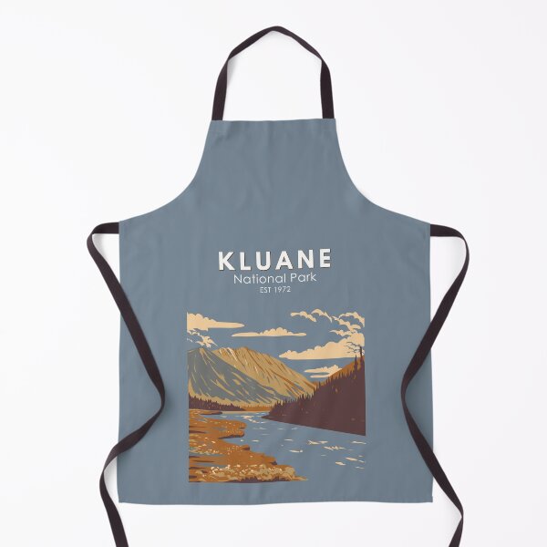 Item preview, Kluane National Park Still Brook Canada Travel Art Vintage designed and sold by KrisSidDesigns.