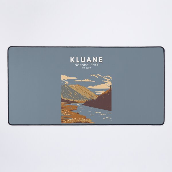 Item preview, Kluane National Park Still Brook Canada Travel Art Vintage designed and sold by KrisSidDesigns.