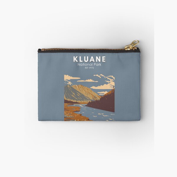 Item preview, Kluane National Park Still Brook Canada Travel Art Vintage designed and sold by KrisSidDesigns.
