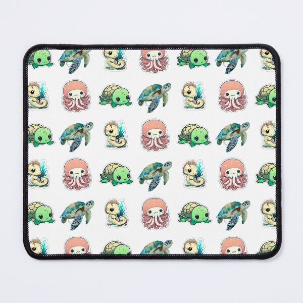 Item preview, 4 Cute Drawings of Sea Animals designed and sold by beluxe.