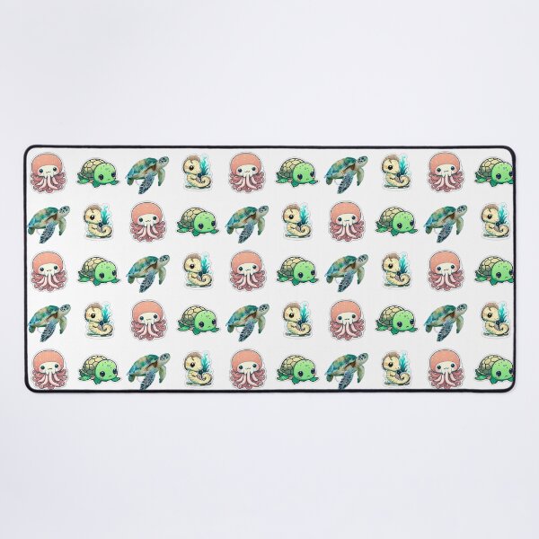Item preview, 4 Cute Drawings of Sea Animals designed and sold by beluxe.