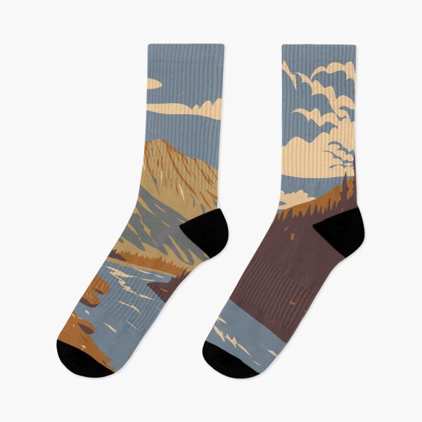 Item preview, Kluane National Park Still Brook Canada Travel Art Vintage designed and sold by KrisSidDesigns.