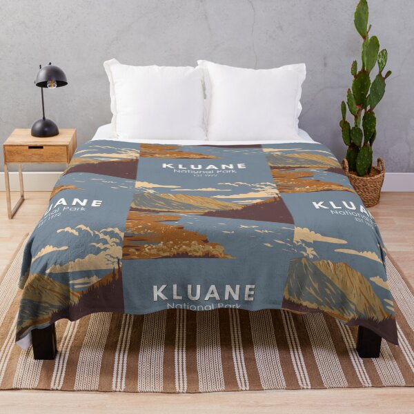 Item preview, Kluane National Park Still Brook Canada Travel Art Vintage designed and sold by KrisSidDesigns.