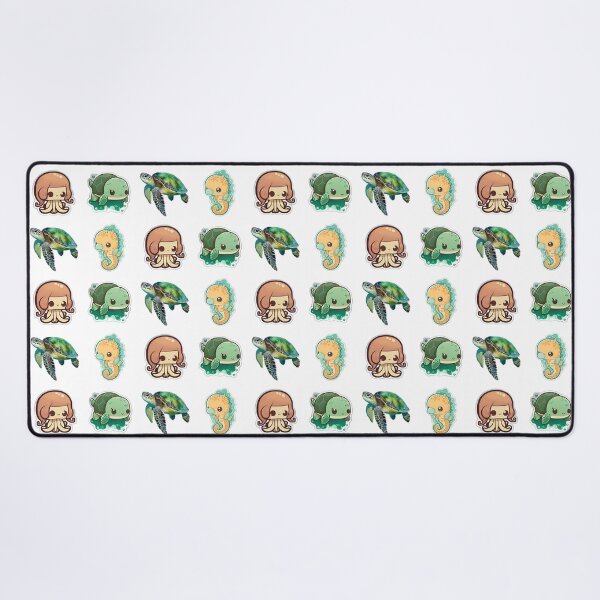 Item preview, 4 Cute Drawings of Sea Animals designed and sold by beluxe.