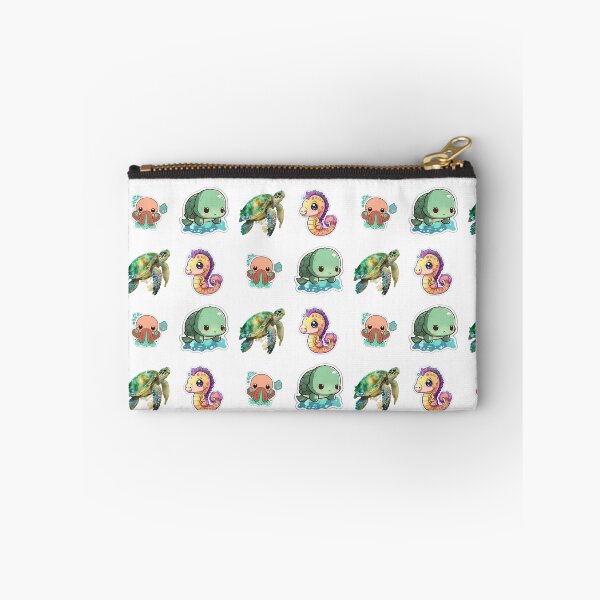 Item preview, 4 Cute Drawings of Sea Animals designed and sold by beluxe.