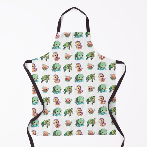 Item preview, 4 Cute Drawings of Sea Animals designed and sold by beluxe.