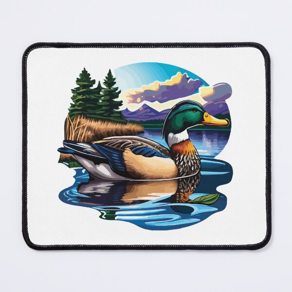 Item preview, Mallard Duck in a Spring Lake designed and sold by Vector-nook.