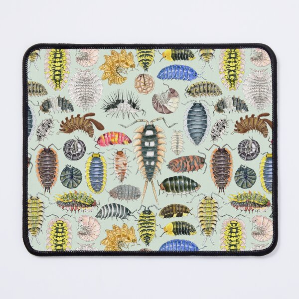 Item preview, Crazy Isopod Pattern- Aqua designed and sold by paintedpansy.
