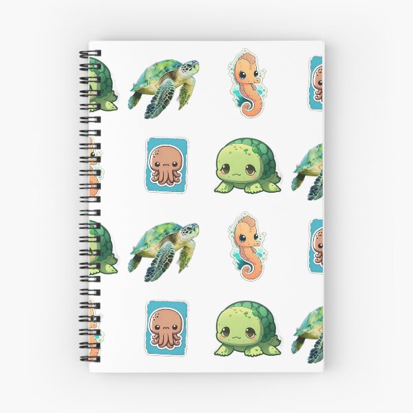 Item preview, 4 Cute Drawings of Sea Animals designed and sold by beluxe.
