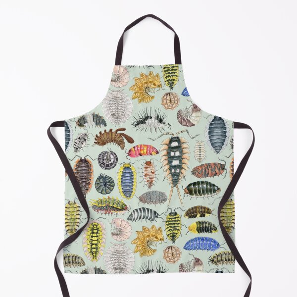 Item preview, Crazy Isopod Pattern- Aqua designed and sold by paintedpansy.