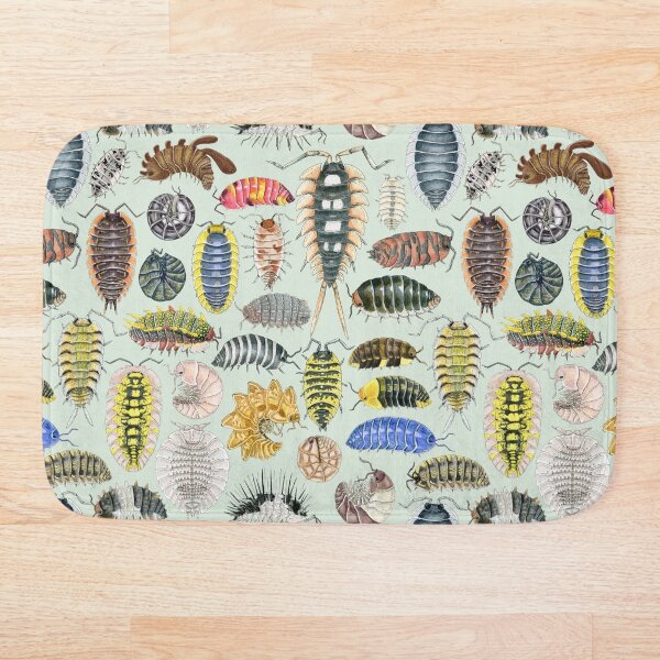 Item preview, Crazy Isopod Pattern- Aqua designed and sold by paintedpansy.