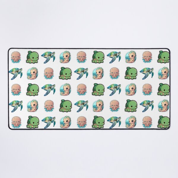 Item preview, 4 Cute Drawings of Sea Animals designed and sold by beluxe.