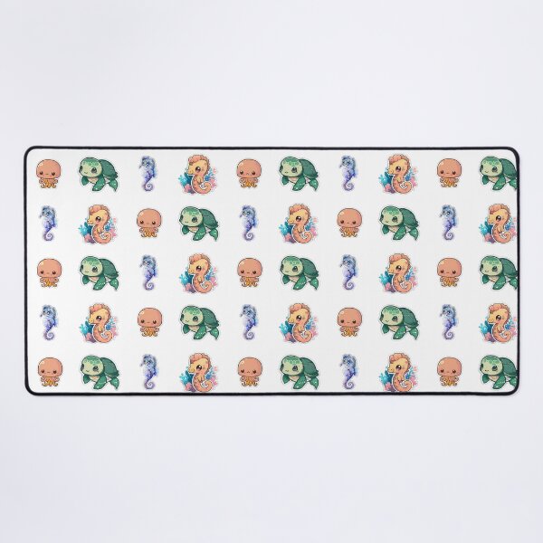 Item preview, 4 Cute Drawings of Sea Animals designed and sold by beluxe.