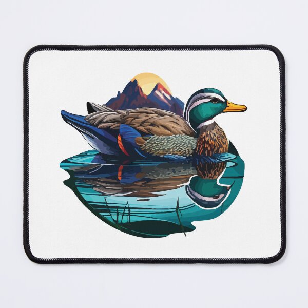 Item preview, Mountain Sunrise Mallard Duck designed and sold by Vector-nook.
