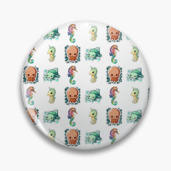 Item preview, 4 Cute Drawings of Sea Animals designed and sold by beluxe.