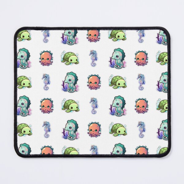 Item preview, 4 Cute Drawings of Sea Animals designed and sold by beluxe.
