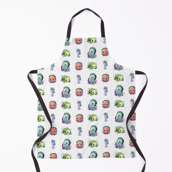 Item preview, 4 Cute Drawings of Sea Animals designed and sold by beluxe.