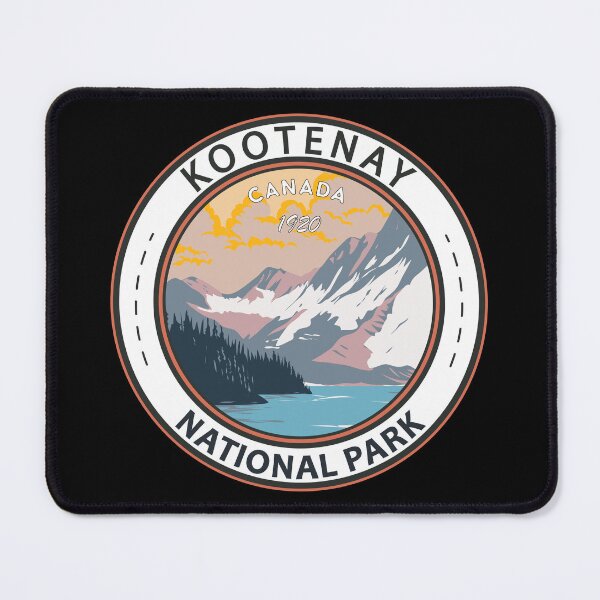 Item preview, Kootenay National Park Canada Vintage Badge designed and sold by KrisSidDesigns.