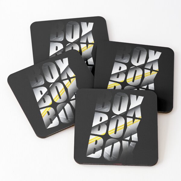 Item preview, BOX BOX BOX Pit-stop Posters designed and sold by Efekan Turker.