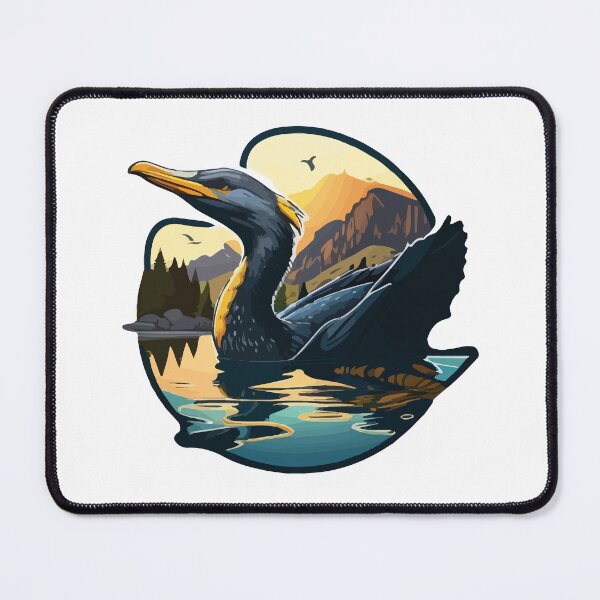 Item preview, Double Crested Cormorant at Sunset designed and sold by Vector-nook.