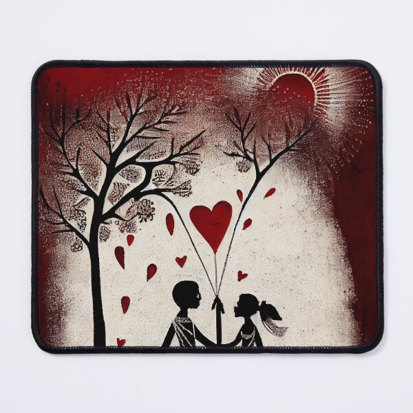 Item preview, Warli Love designed and sold by Banded-Canyon.