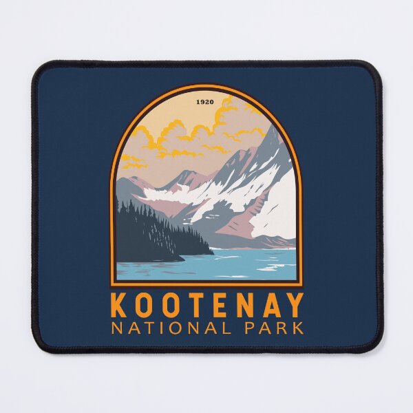Item preview, Kootenay National Park Canada Vintage Emblem designed and sold by KrisSidDesigns.